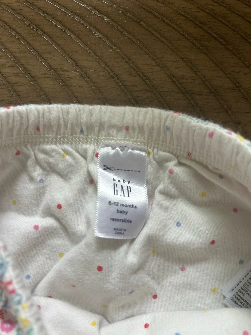 12M 3 pack of baby girl pants